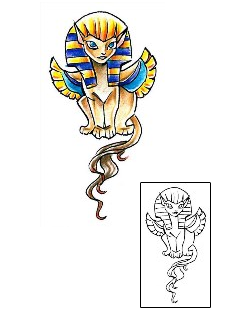 King Tut Tattoo Ethnic tattoo | HSF-00404