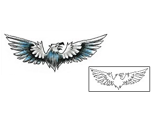 Wings Tattoo Specific Body Parts tattoo | HSF-00448