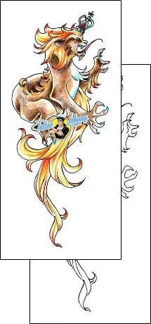 Lion Tattoo fantasy-tattoos-harley-sparks-hsf-00467