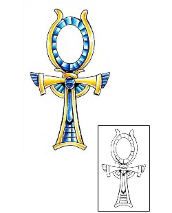 Ankh Tattoo Religious & Spiritual tattoo | HSF-00471