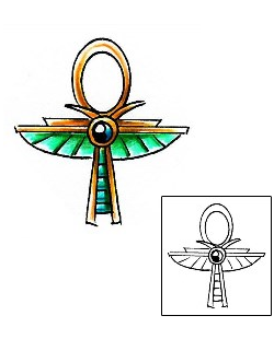 Ankh Tattoo Religious & Spiritual tattoo | HSF-00484