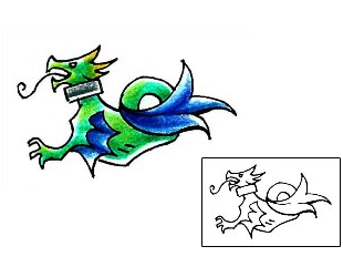 Dragon Tattoo Mythology tattoo | HSF-00500