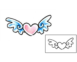 Wings Tattoo Specific Body Parts tattoo | HSF-00510