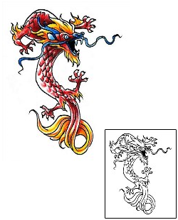 Dragon Tattoo Mythology tattoo | HSF-00537