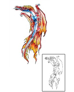 Dragon Tattoo Mythology tattoo | HSF-00542