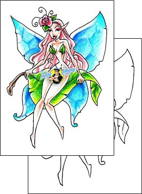 Fairy Tattoo fantasy-tattoos-harley-sparks-hsf-00547