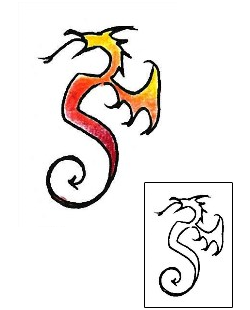 Dragon Tattoo Mythology tattoo | HSF-00550