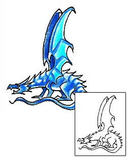 Dragon Tattoo Mythology tattoo | HSF-00551