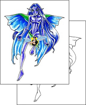 Fairy Tattoo fantasy-tattoos-harley-sparks-hsf-00563