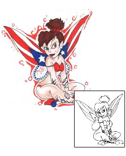 Picture of Puerto Rican Fairy Tattoo