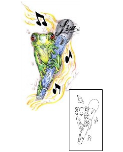 Music Tattoo Miscellaneous tattoo | HVF-00096