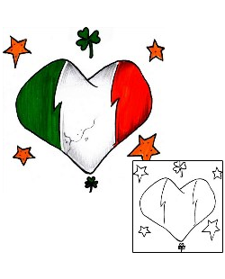 Irish Tattoo For Women tattoo | HVF-00242