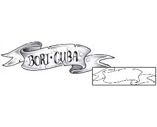 Banner Tattoo Miscellaneous tattoo | HVF-00255