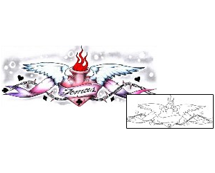 Heavenly Tattoo Religious & Spiritual tattoo | HVF-00278