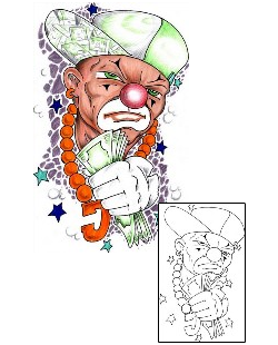 Clown Tattoo Mythology tattoo | HVF-00297