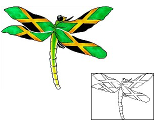 Dragonfly Tattoo Insects tattoo | HVF-00325