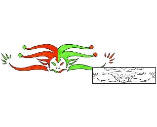 Joker - Jester Tattoo Mythology tattoo | HVF-00326