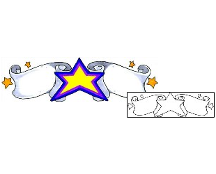 Banner Tattoo Astronomy tattoo | HVF-00358