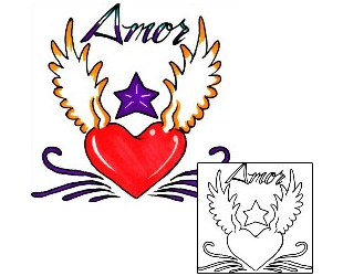 Love Tattoo For Women tattoo | HVF-00413
