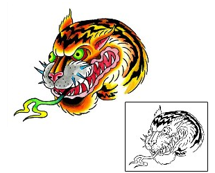 Tiger Tattoo Animal tattoo | IMF-00012