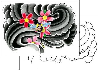Flower Tattoo plant-life-flowers-tattoos-irish-milt-riley-imf-00015