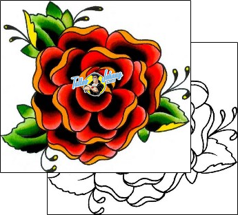 Rose Tattoo plant-life-rose-tattoos-irish-milt-riley-imf-00030