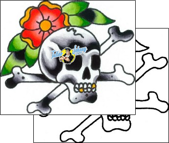 Skull Tattoo horror-skull-tattoos-irish-milt-riley-imf-00031