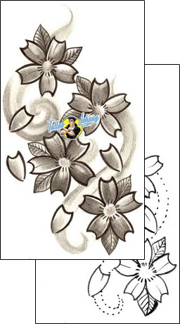 Plumeria Tattoo inf-00007