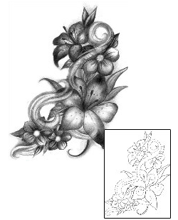 Hibiscus Tattoo Plant Life tattoo | INF-00032