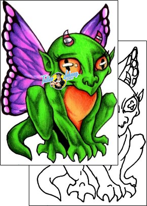 Butterfly Tattoo fantasy-tattoos-jackie-rabbit-j0f-00034