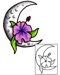 Moon Tattoo Astronomy tattoo | J0F-00040