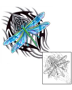 Dragonfly Tattoo Insects tattoo | J0F-00046