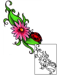Ladybug Tattoo Insects tattoo | J0F-00052