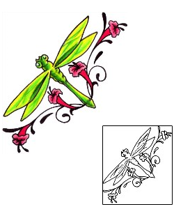 Dragonfly Tattoo Insects tattoo | J0F-00067