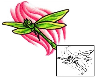 Dragonfly Tattoo Insects tattoo | J0F-00078