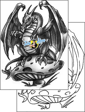 Monster Tattoo fantasy-tattoos-jackie-rabbit-j0f-00083