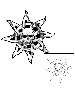 Sun Tattoo Marine Life tattoo | J0F-00088