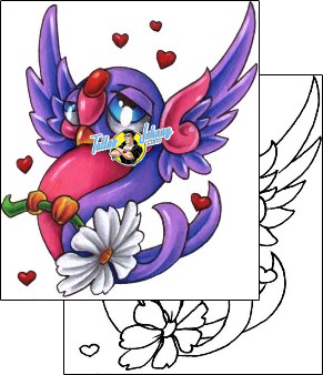 Bird Tattoo animal-bird-tattoos-jackie-rabbit-j0f-00166