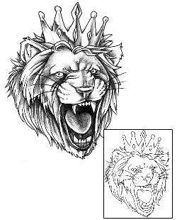 Leo Tattoo Animal tattoo | J0F-00179