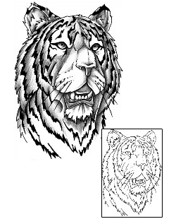 Tiger Tattoo Animal tattoo | J0F-00181