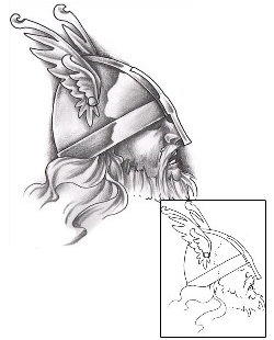Viking Tattoo Mythology tattoo | J0F-00217
