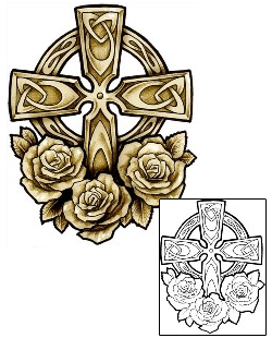 Rose Tattoo Religious & Spiritual tattoo | J0F-00239