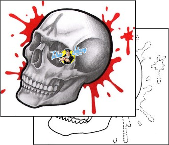 Skull Tattoo horror-skull-tattoos-jackie-rabbit-j0f-00252