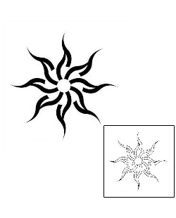 Sun Tattoo Tattoo Styles tattoo | J1F-00180