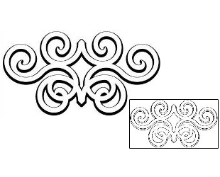 Picture of Specific Body Parts tattoo | J1F-00456
