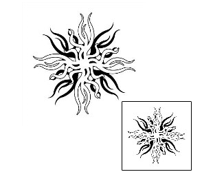 Sun Tattoo Tattoo Styles tattoo | J1F-00481