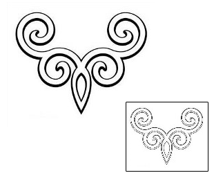 Picture of Specific Body Parts tattoo | J1F-00498