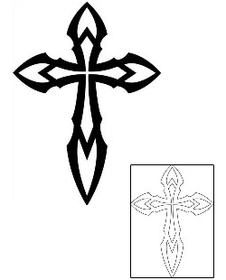Picture of Religious & Spiritual tattoo | J1F-00673