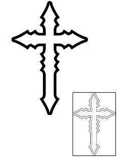 Picture of Religious & Spiritual tattoo | J1F-00674