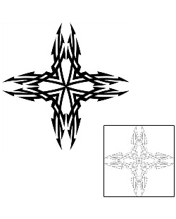 Tribal Tattoo Religious & Spiritual tattoo | J1F-00722